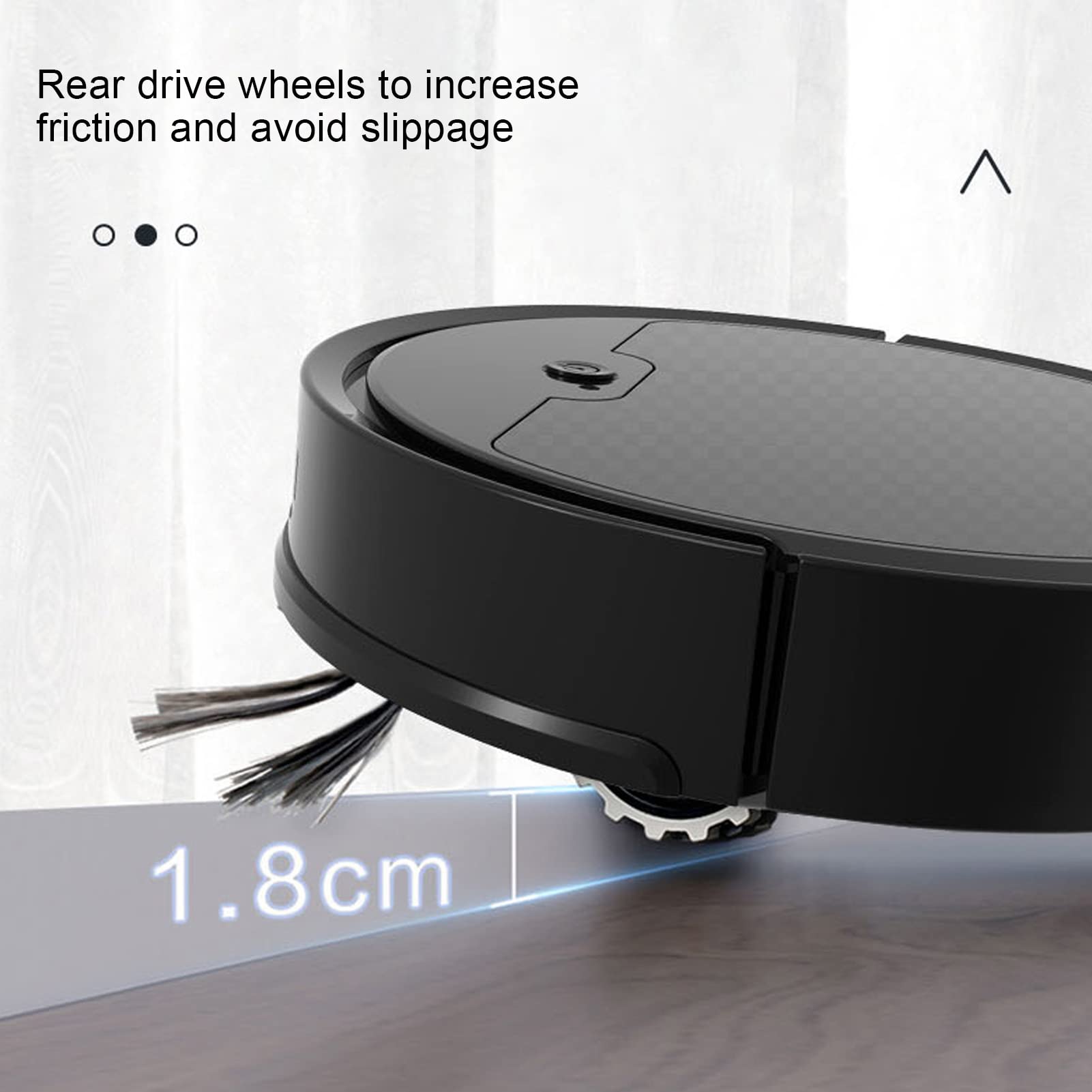 Haofy Limpieza Automática de Robot 2000PA Suction Power+MOP para Familias Mayores y Ocupadas Celería de Casas