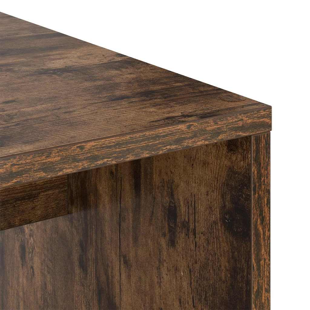 Generisch Schreibtisch Geräucherte Eiche 102 x 50 x 124 cm Holzwerkstoff,Möbel,Büromöbel,Schreibtische-869358