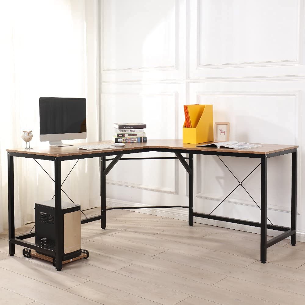 sogesfurniture Computer Desk LShaped Corner Desk l shaped desk