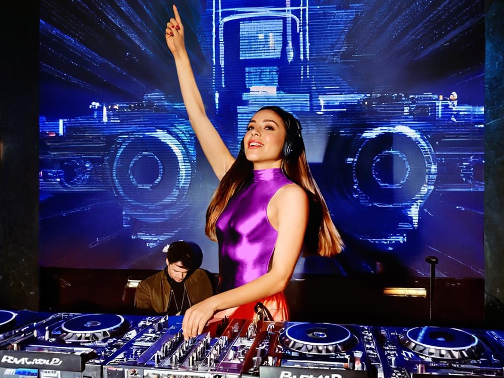 Womens Shiny Metallic Dance Leotard Spandex Mock-Turtleneck Neck Zip Back One Piece Dancewear Bodysuit - Image 3