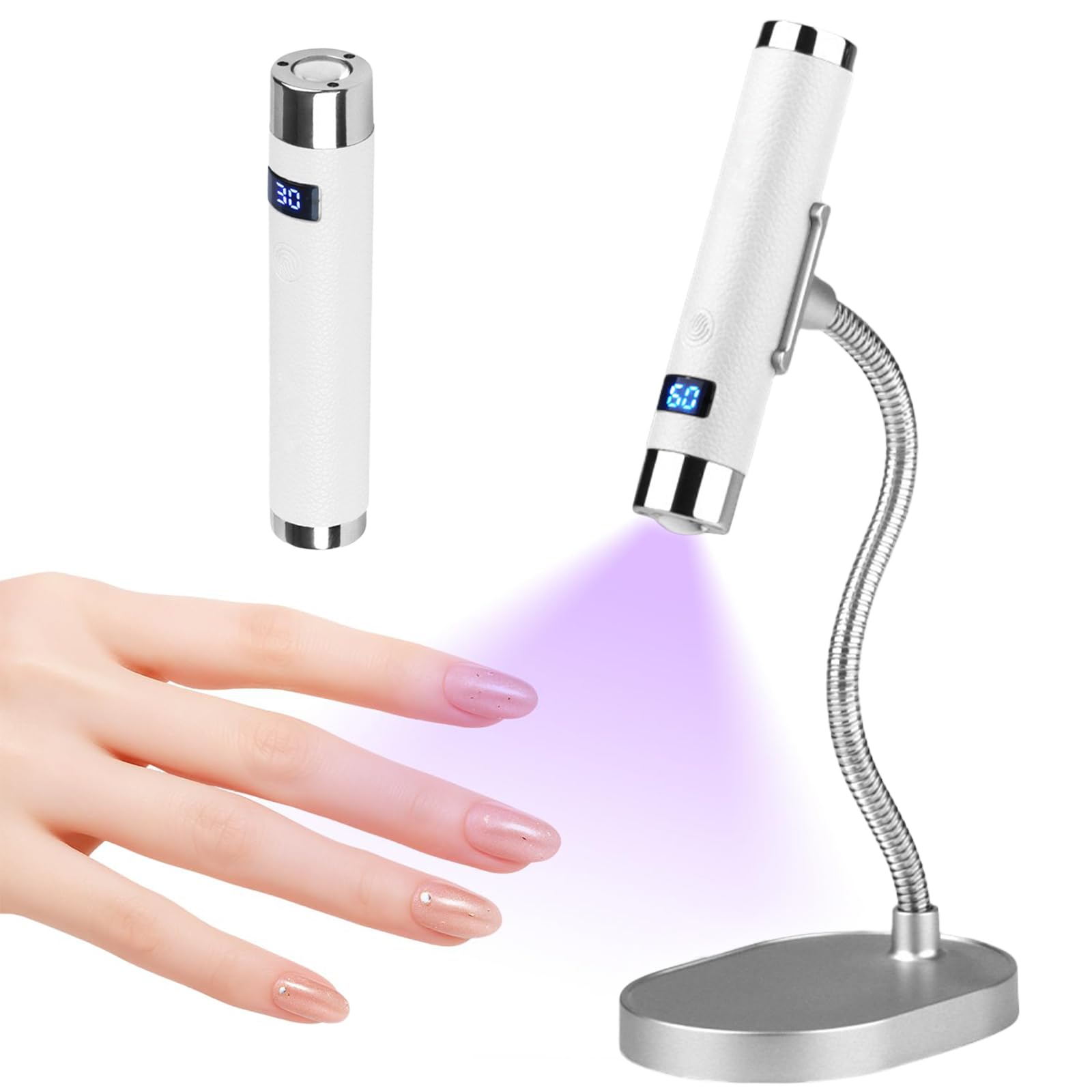 Amazon.co.jp: ネイルライト ペン型 ジェルネイルライトUV LEDライト