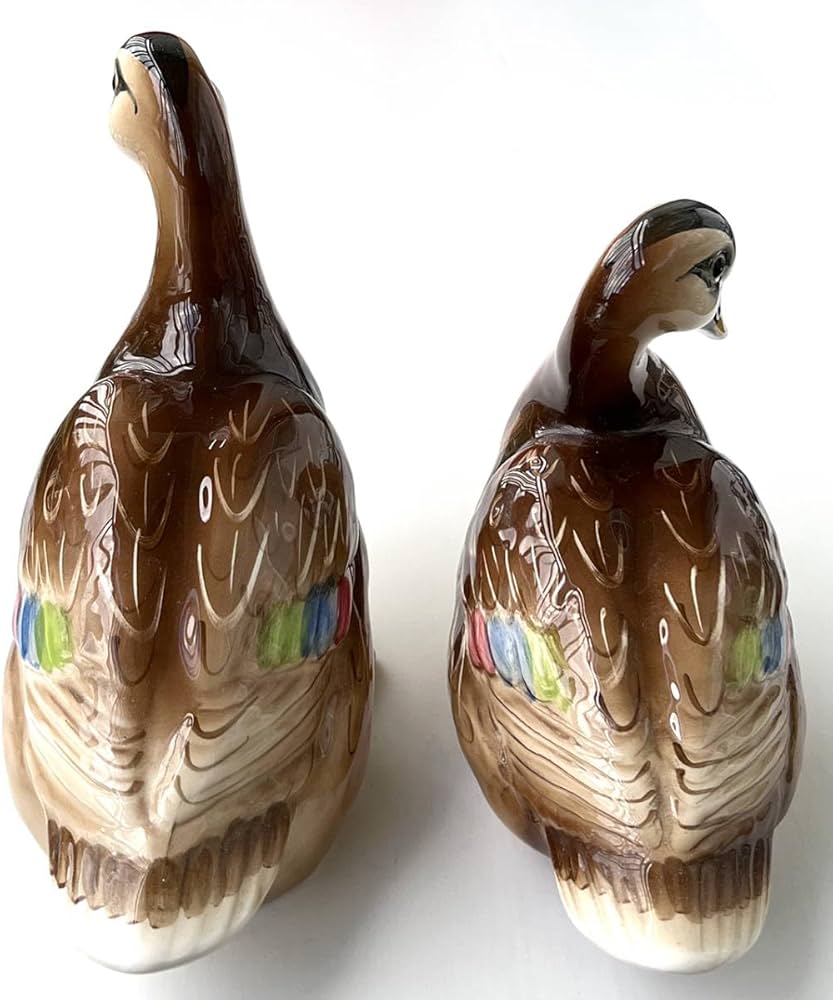 カンガルー陶器オブジェ置物インテリア工芸品美術品A2762