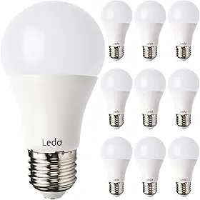 Kit 10 Lâmpada Bulbo LED 15W E27 6500K Branco Frio Ledo
