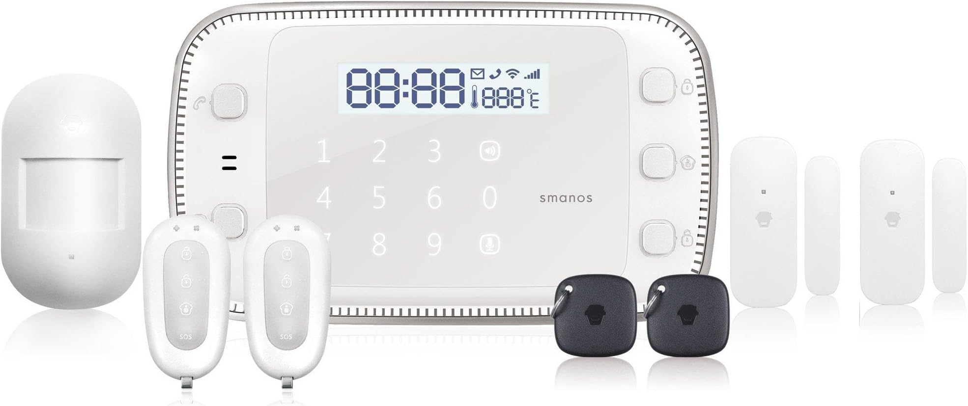 Smanos X500UK GSM/SMS/RFID Alarm System