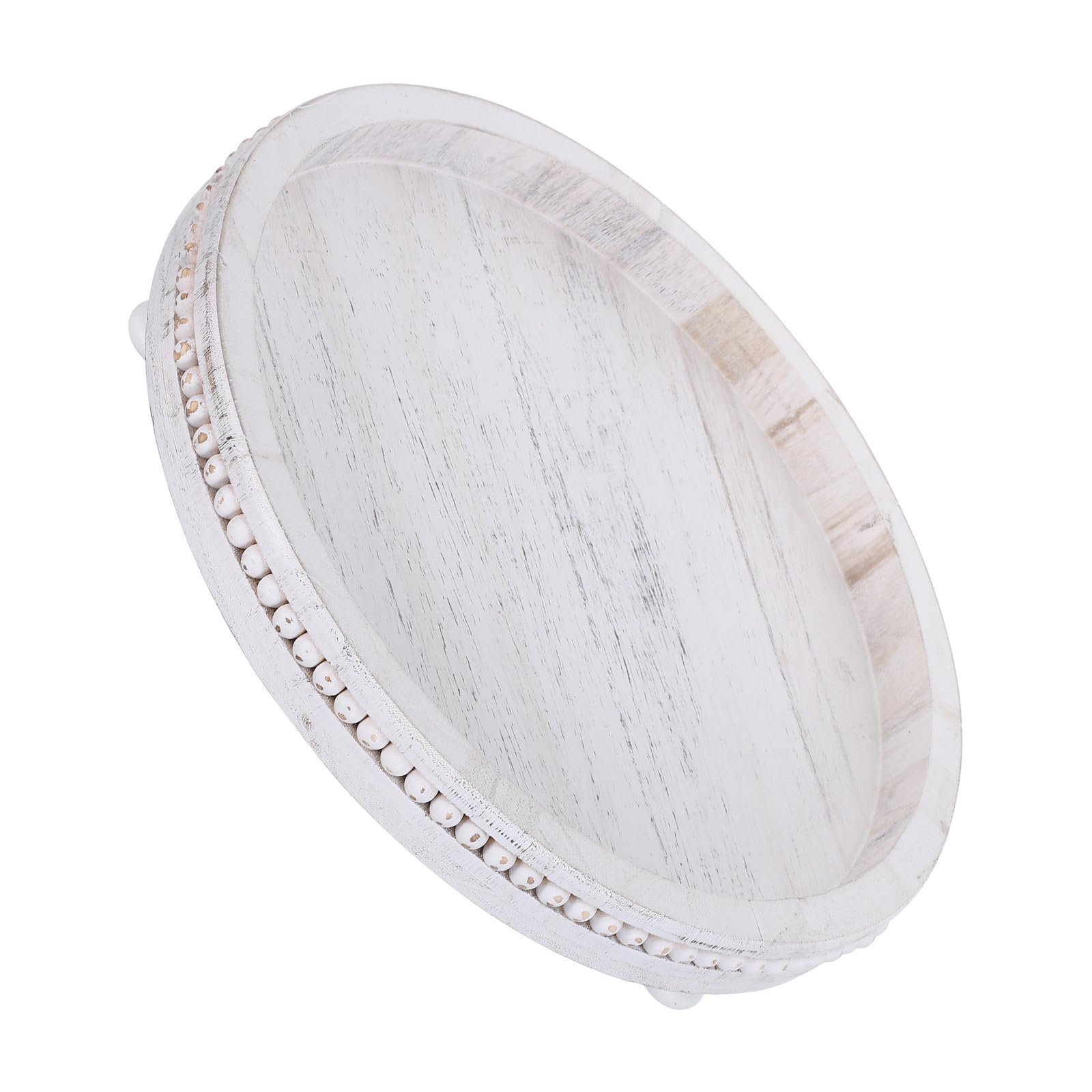 Bandeja redonda de madera de 30cm JOINPAYA para aperitivos