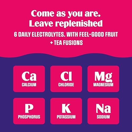 Miniatura 5 de Ultima Replenisher TeaFresher - Mezcla de electrolitos diarios en polvo y té instantáneo, sin azúcar, paquete variado, 16 paquetes de barras,