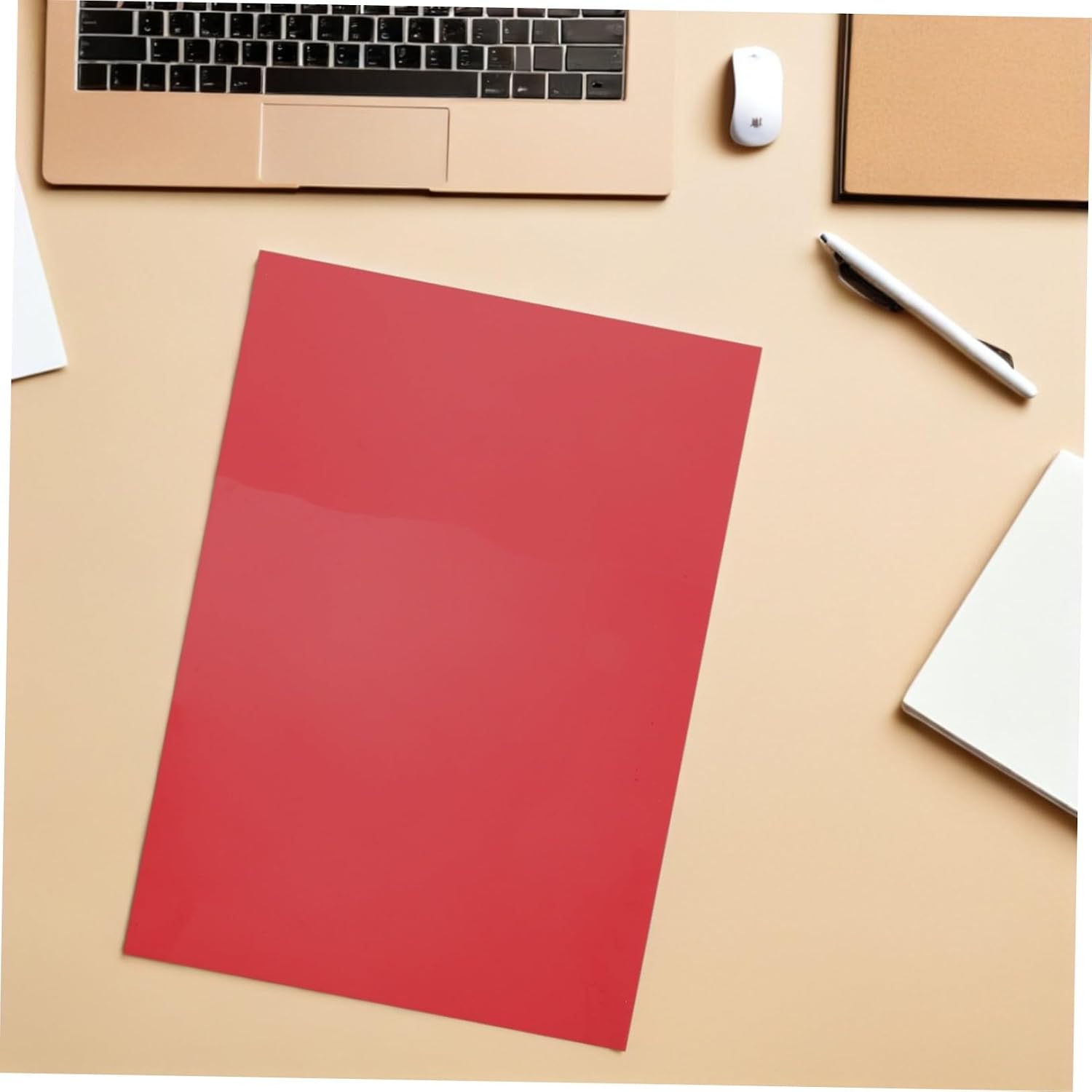 Red PVC Lighting Filter Sheets 25pcs for Photography Flash