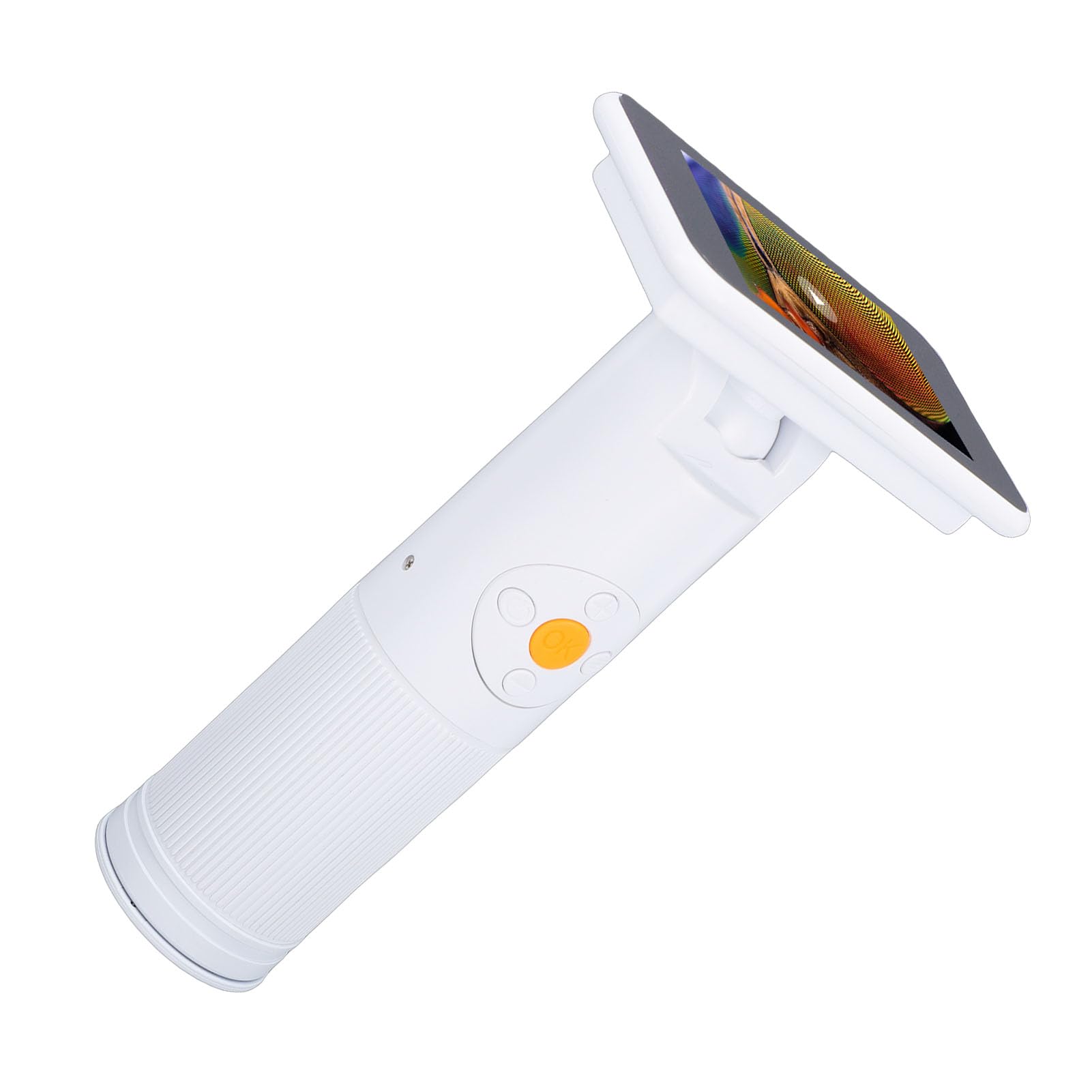 Jiawu Microscopio Digital, Aumento 100X-1600X, Pantalla HD de 2,8 Pulgadas, Microscopio de Bolsillo con Luces LED Ajustables para Niños, Plantas, Insectos, Inspección