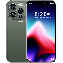 SZV 15 Ultra 16+1TB Unlocked Cell Phone,Smartphone 6.85" HD Screen Unlocked Phones,Battery 7000mAh Android 14,5G/Face ID/Fingerprint Unlock/Dual SIM/GPS Green