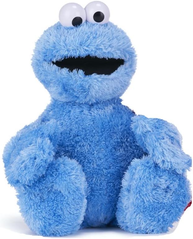 Cookie Monster Sesame Street Super Soft Gift-Quality Cuddly Plush Toy 42cm,Blue