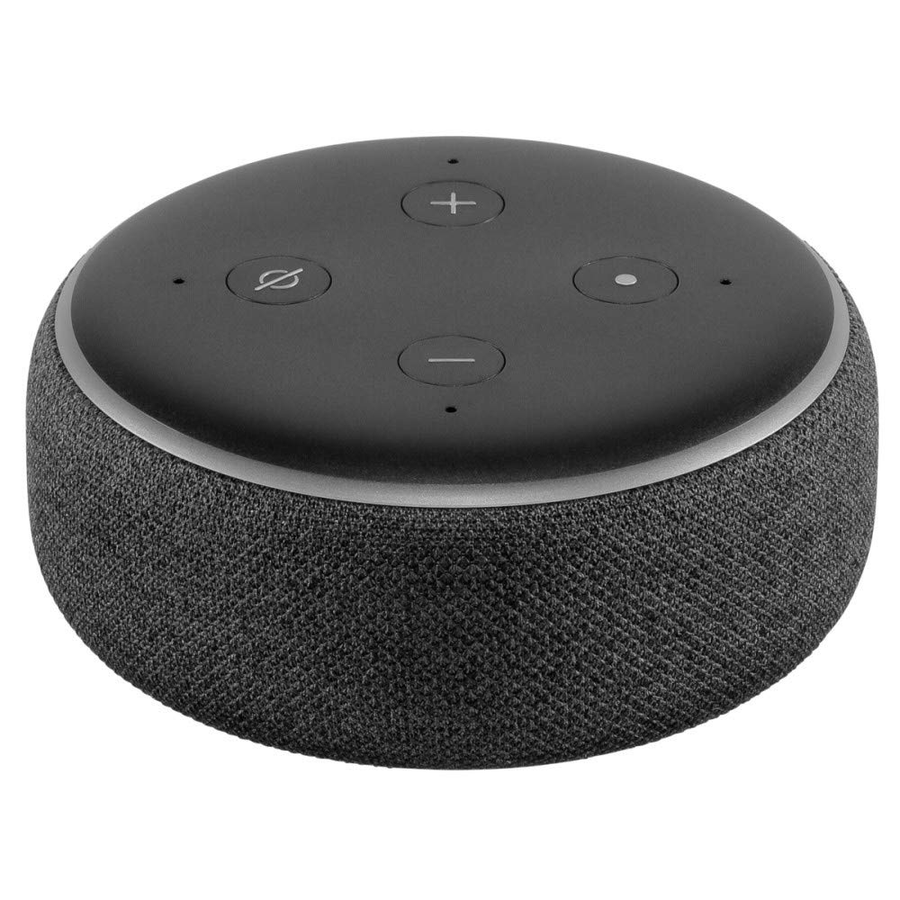 Amazon Echo Dot 3. Generation anthrazit schwarz Alexa intel. Lautsprecher Smart