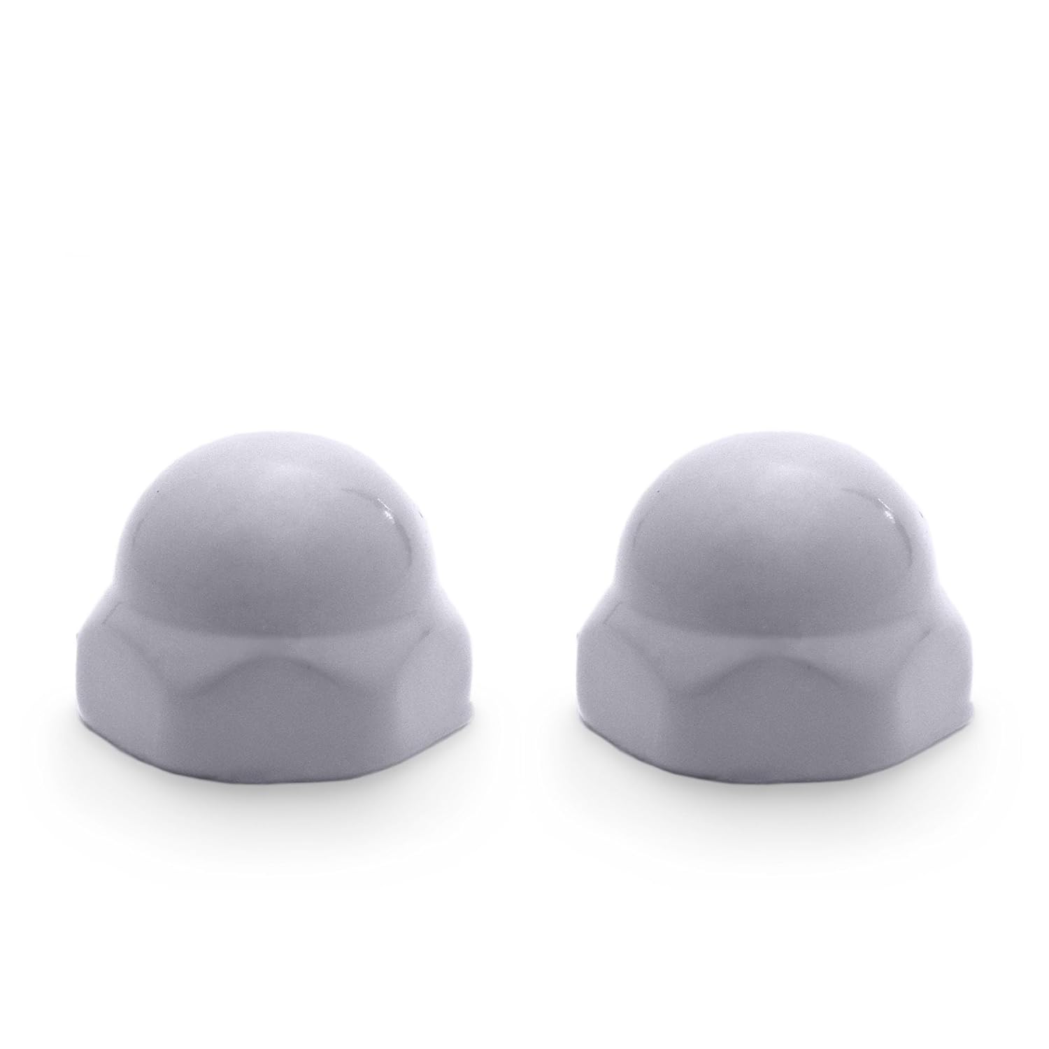 Replacement Ceramic Toilet Bolt Caps to Match American Standard Lilac, Set of 2