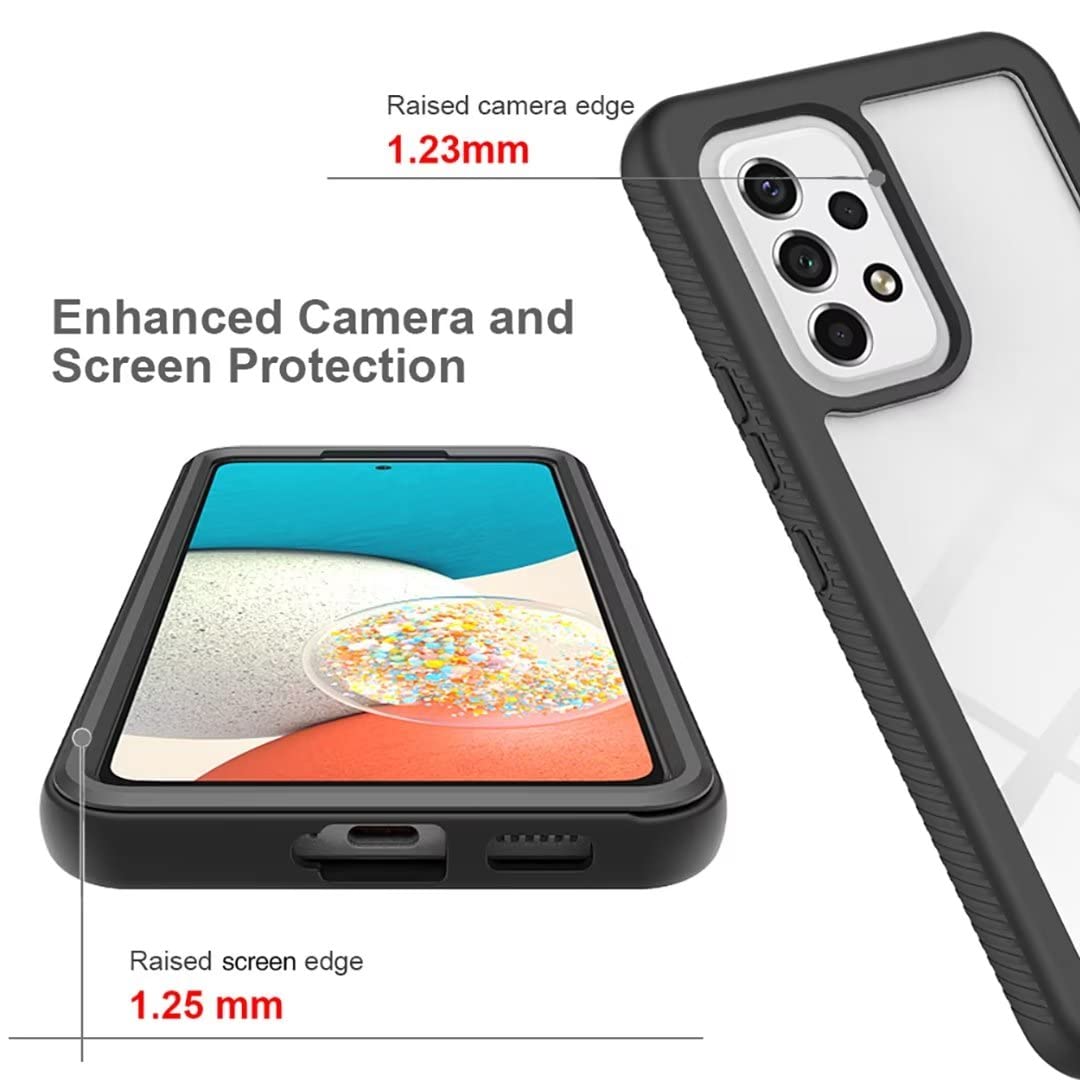 XINNI Cover Oppo A57 4G 2022/A57S/A77 5G - Protezione 360° Antiurdo, Schermo Integrato, Viola Chiaro