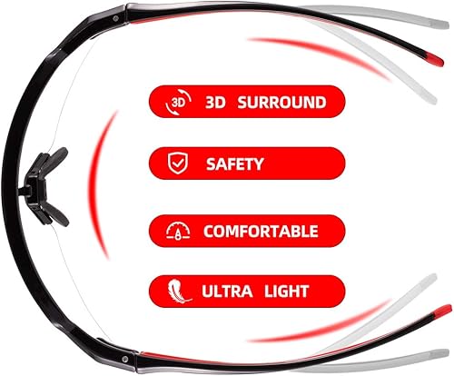 Miniatura 4 de ROCKBROS Gafas de sol polarizadas con gafas de sol deportivas fotocromáticas