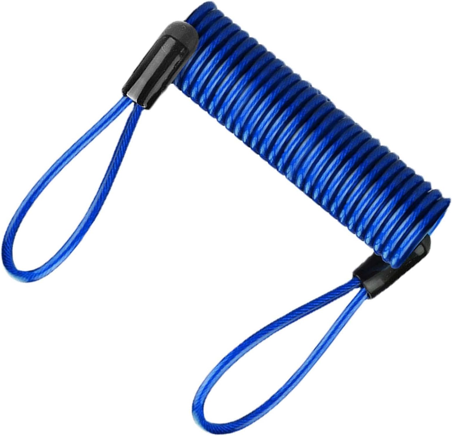 Helmets Lock Cable | Double Ring Safety Cable For Lock,Motorcycle Scooter Lock Safety Reminder Cable For Scooter Motorcycle Brake Disc, Portable Anti Theft Cable