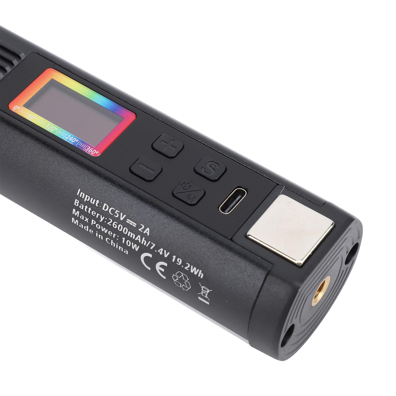RGB-Lichtschlauch 2700 K bis 6500 K, magnetische LED, tragbarer Video-Lichtstab mit App-Steuerung für Video- und Fotoproduktion