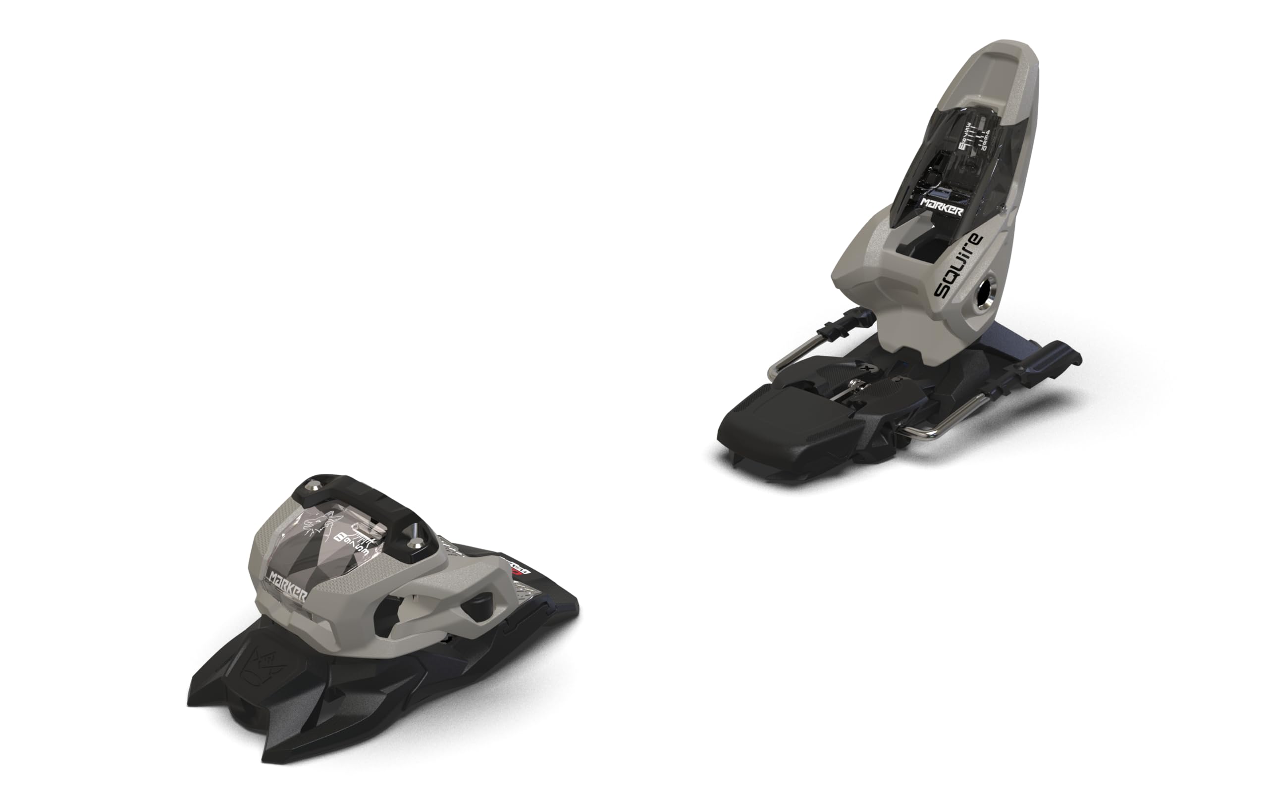 Marker - Fixations De Ski Squire 11 100mm Sandy Black - Homme - Taille Taille Unique - Gris
