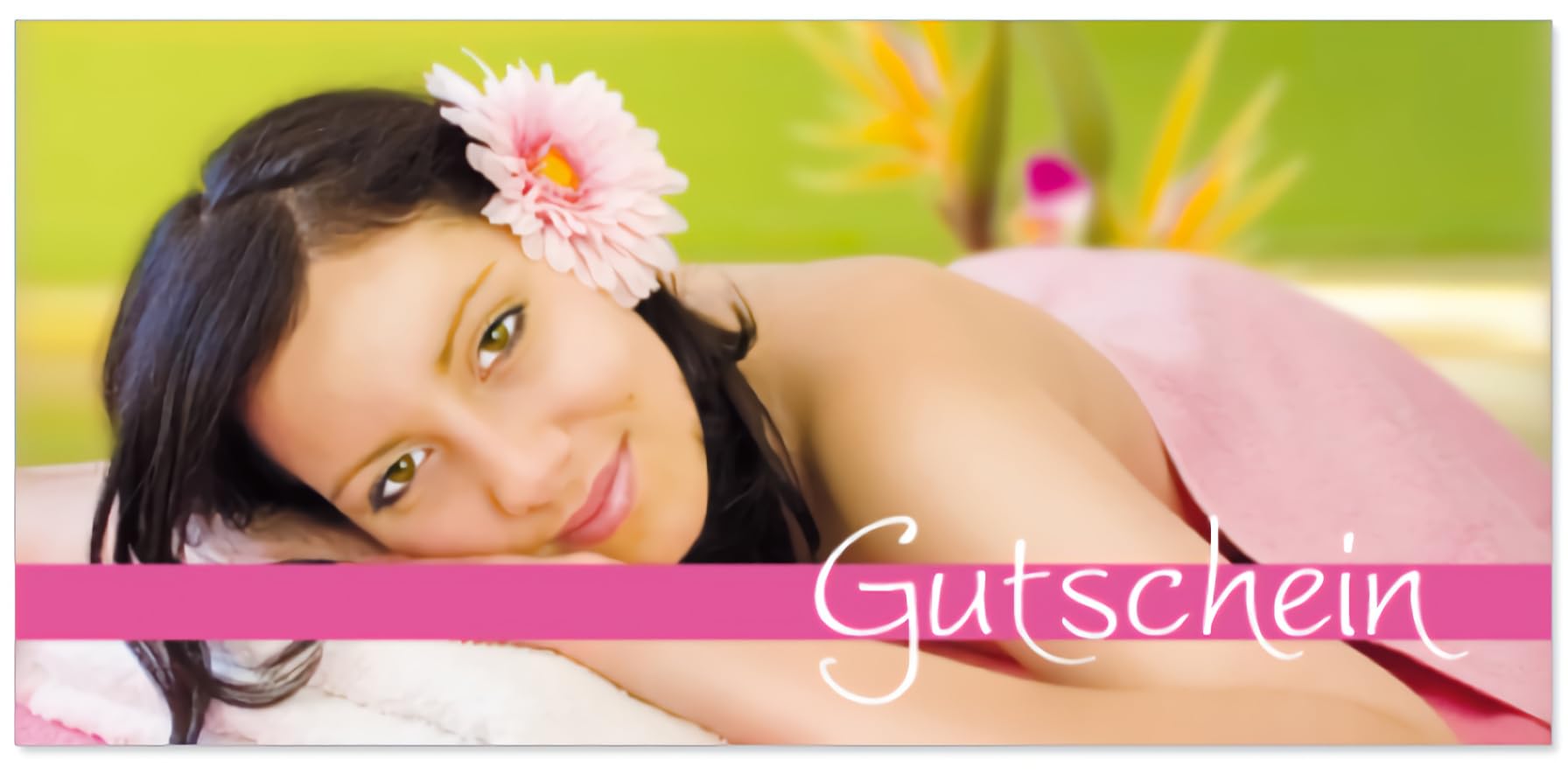 Gutscheine - Gutscheinkarten - Geschenkgutscheine für Bereiche wie Wellness, Erholung, Entspannung oder Kosmetik und Reisen (GUT-630) (200)
