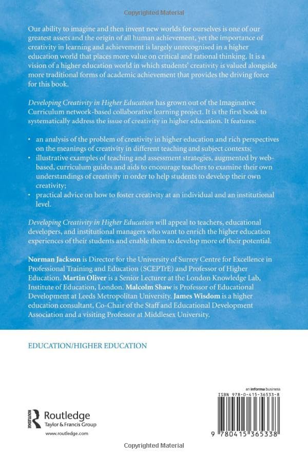 Developing Creativity in Higher Education - Image 2