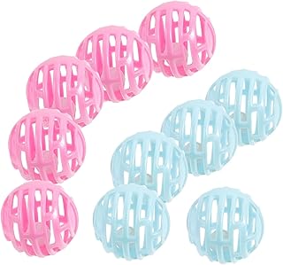 BESTOYARD 10pcs Toys pet Scratching Ball Chase Balls for Cats Cat Toy Balls with Bells cat Balls Cat Toy Ball with Bell Cats Ball Toy with Bell pet Ball Kitten Supplies Plastic Household