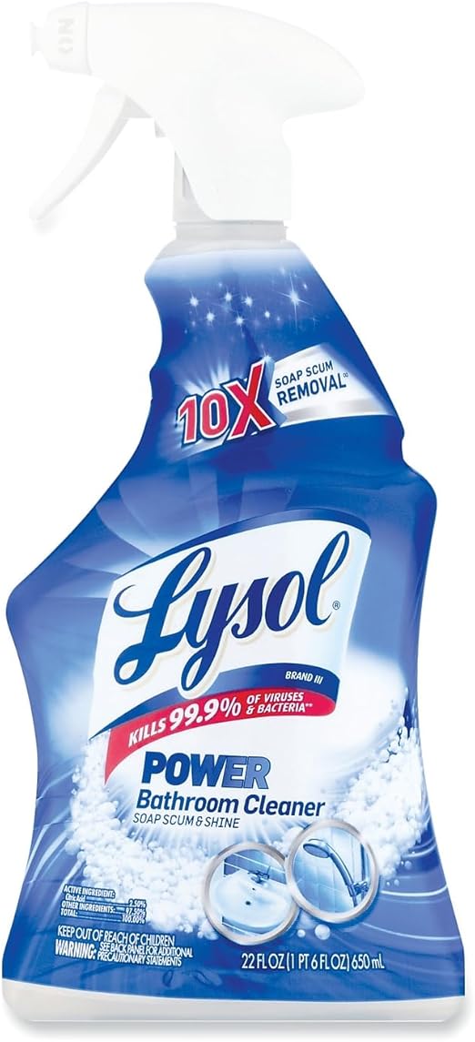 Lysol with Hydrogen Peroxide Bathroom Cleaner, Cool Spring