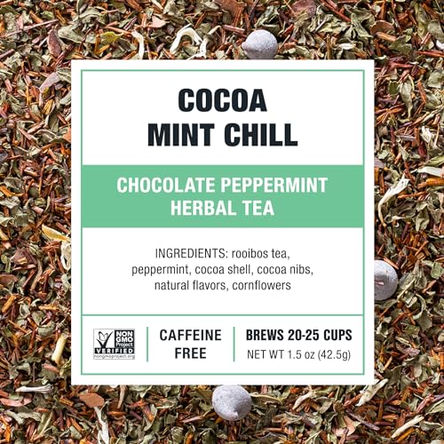 Tiesta Tea 13031 Cocoa Mint Chill | Chocolate Peppermint Herbal Tea thumb #2