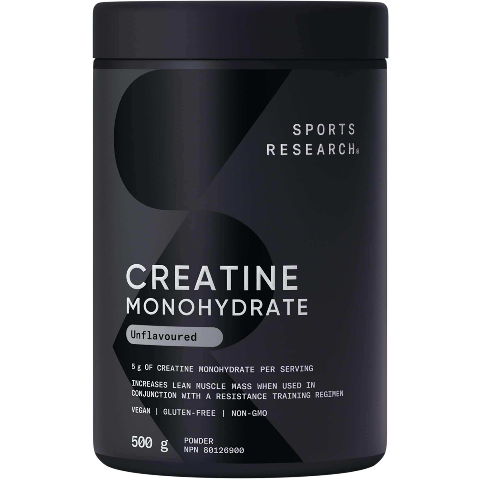 Sports Research Creatine Monohydrate - Pure Micronized Creatine Monohydrate Powder - Improves strength, power, and performance for Women and Men | Non-GMO 100 Servings