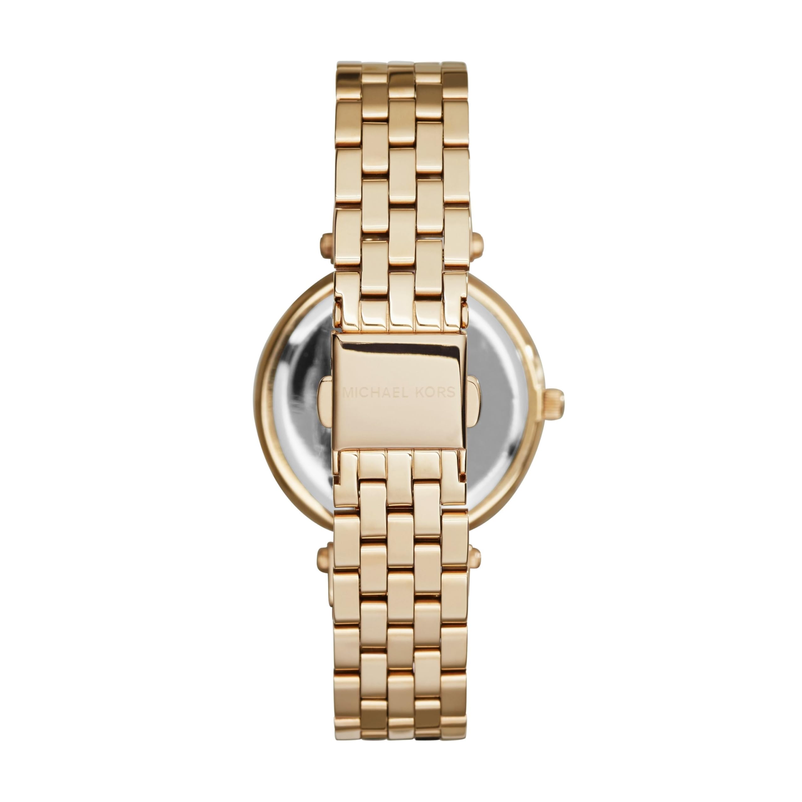 Michael Kors Reloj Darci para Mujer, Movimiento de Cuarzo de Tres Agujas en Tono Dorado con Correa de Acero Inoxidable