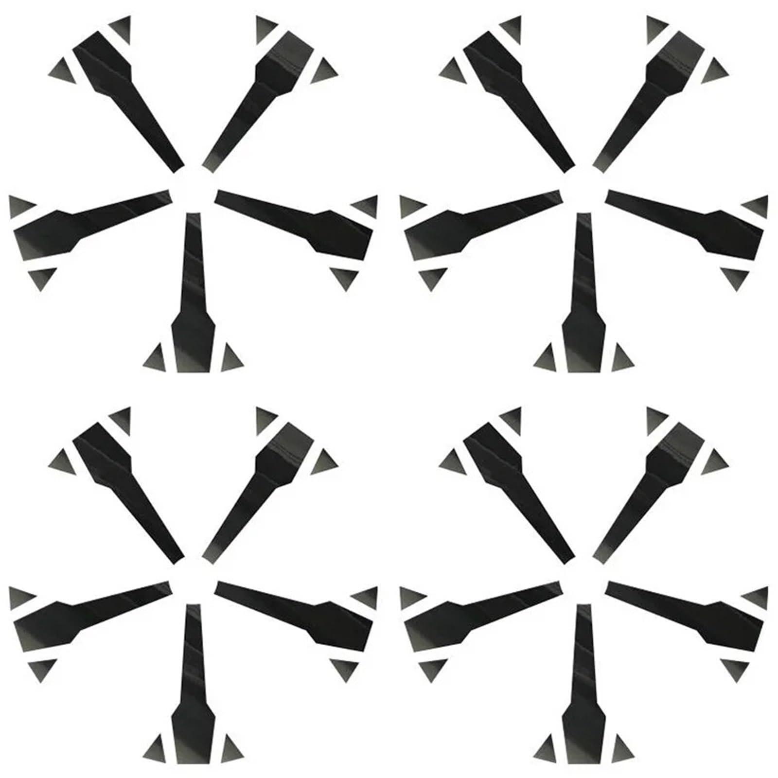 Speed Cassette Zębatka kasetowa Folia ochronna DIY wstępnie wycięte naklejki na koła pasujące do PEUGEOT 3008 4008 5008 GT 2017-2023 18" felgi naklejka winylowa