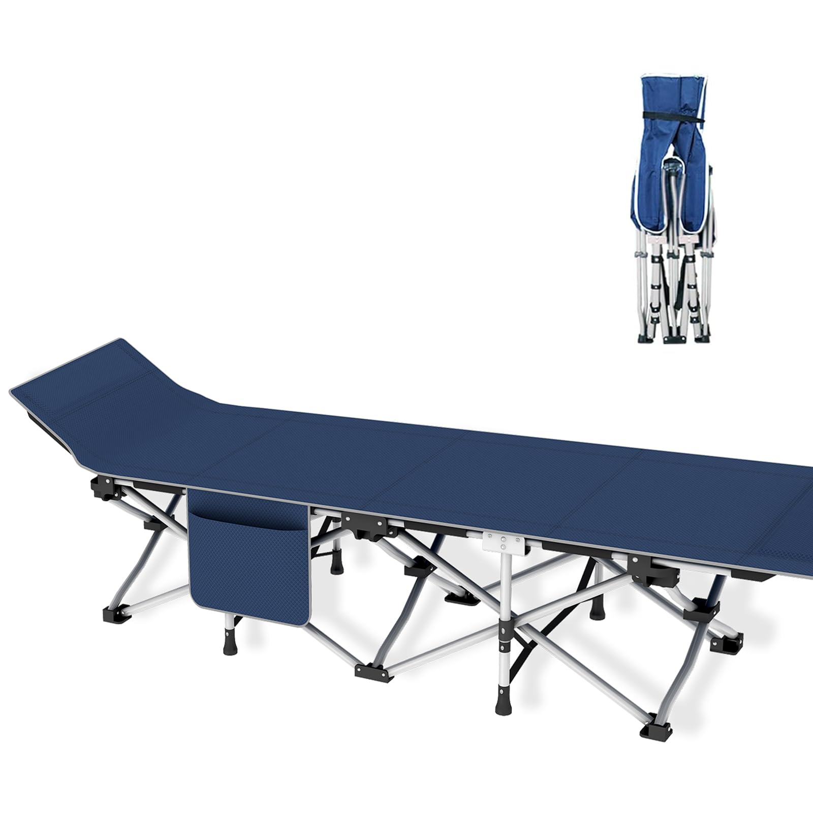 Amazon.com: Camping cot, Camping Bed, cots for Sleeping 450LBS(Max