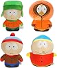 South Park 8'' Plush Toys - Kyle, Cartman, Kenny, Butter - Soft Cotton Stuffed Doll Set for Anime Cartoon Fans 4PCS