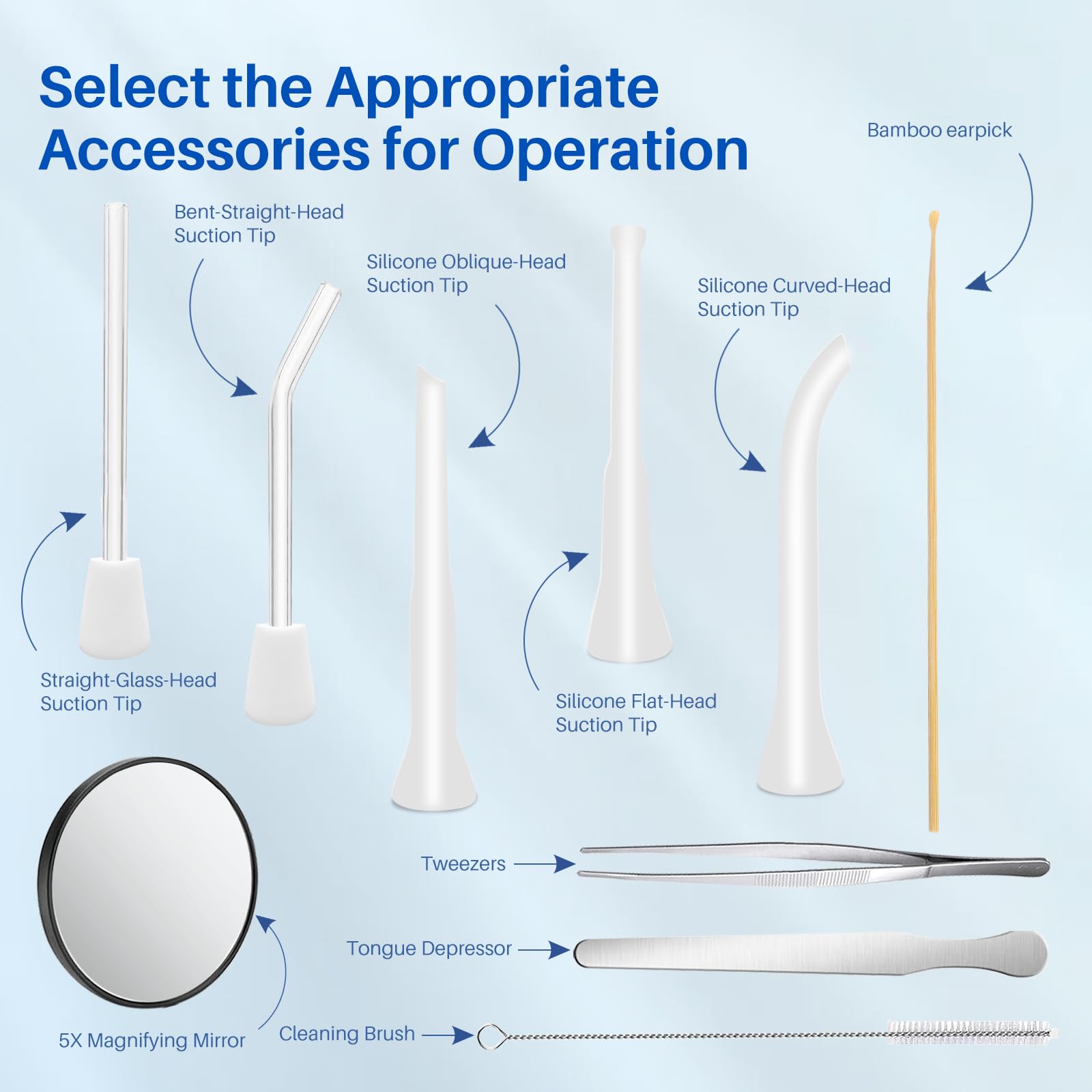 Vhipu Kit elettrico per la rimozione dei calcoli tonsillari, Rimuove rapidamente i calcoli tonsillari, alito fresco,Batteria 800mAh per lunga durata, Conveniente e adatto per viaggi e uso domestico.