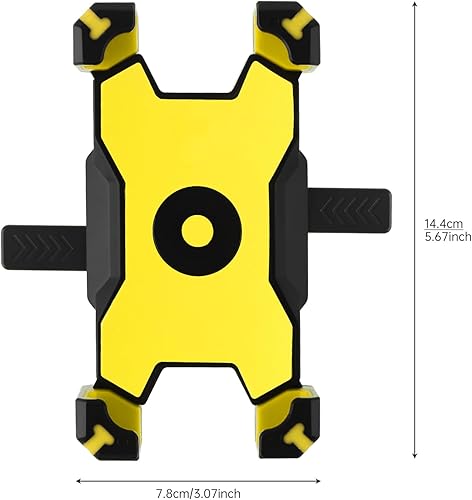 Miniatura 10 de Tobefore Soporte para teléfono de bicicleta soporte para manillar de motocicleta soporte para teléfono con una mano ATV scooter clip para teléfono