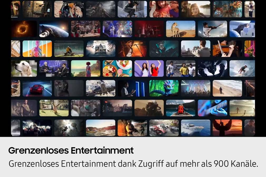 Samsung Crystal UHD U8079F 4K 55 Zoll (138 cm) LED Fernseher, Crystal Prozessor 4K, MetalStream Design, SmartThings, AI Upscaling, Gaming Hub, Knox Security, Kostenlose Inhalte, Smart TV