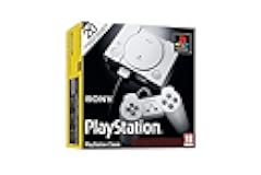 Sony Playstation Classic Console with 20 Playstation Games Pre-Installed Holiday Bundle, Includes Final Fantasy VII, Grand Theft Auto, Resident Evil Director's Cut and More