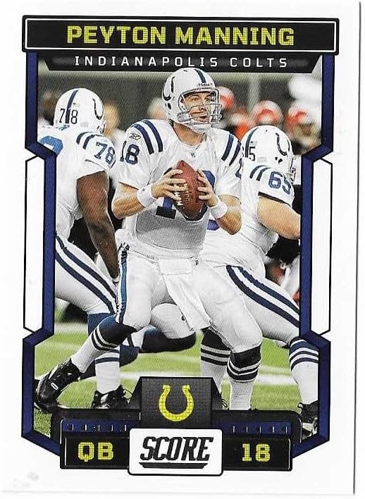 2023 Panini Score Football Indianapolis Colts Team Set 10 Cards WDrafted Rookies