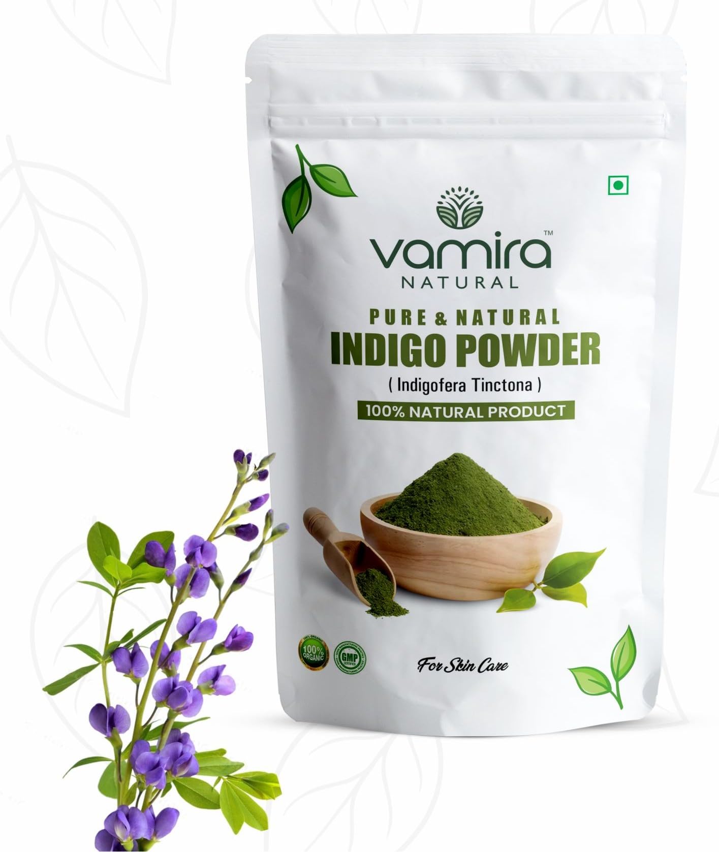 Indigo Powder for Hair & Scalp, 200g | 100% Pure Indigo Leaf Powder for Black & Brown Hair Color | Reduces Hair Fall & Nourishes Damaged Hair | Herbal Hair Dye with Henna | Sulfate-Free-picture-32