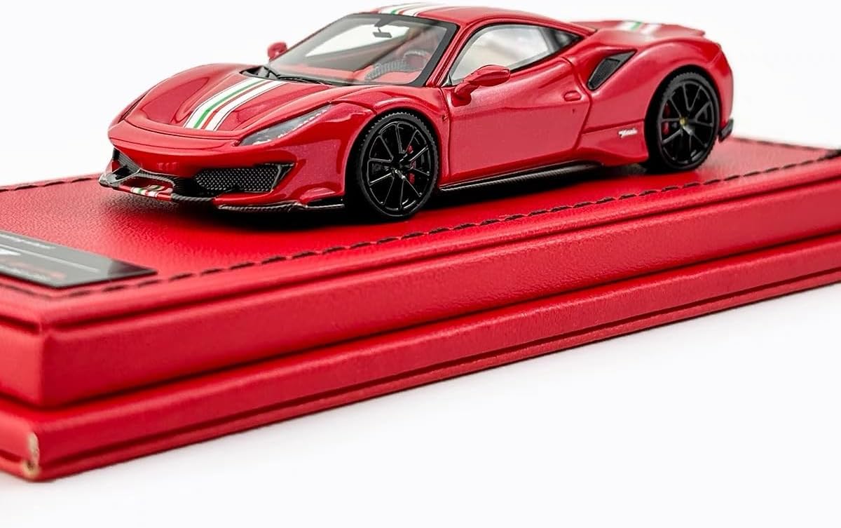 1/64 Rotating wheel フェラーリ 488 pista ピスタ 赤 [並行輸入品