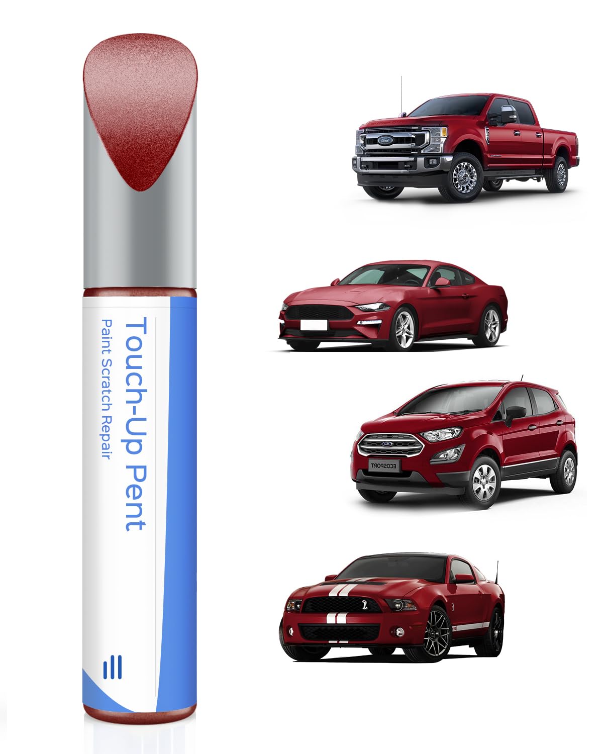 RR Ruby Red Metallic Tricoat Touch-Up Paint Compatible with Ford Exact Match for Chips and Scratches
