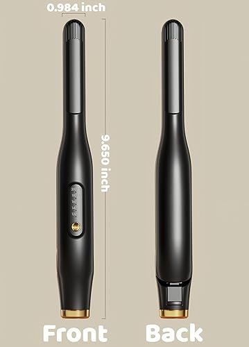 Miniatura 8 de Mini plancha plana para cabello corto, placas de cerámica de 12 pulgada, planchas planas pequeñas para cabello corto, calentamiento rápido,