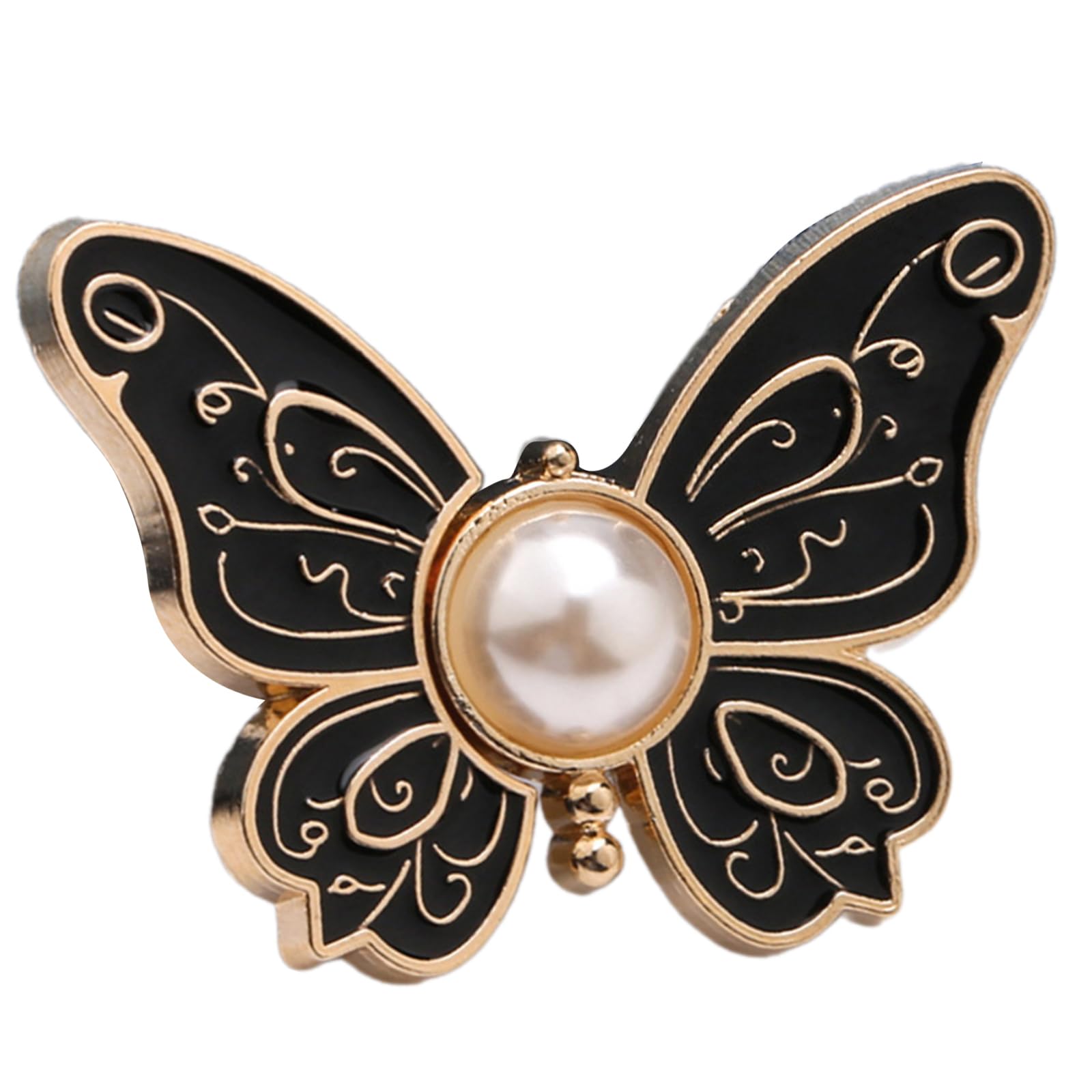 Msioytog 1/6 Pcs Butterfly Trousers Waist Tightener Button Pins Jeans Waist Buckles Not Sewing Required Trouser Button Pins