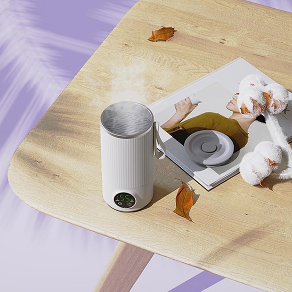 Mug isotherme rechargeable par USB avec 6 températures de chauffage USB