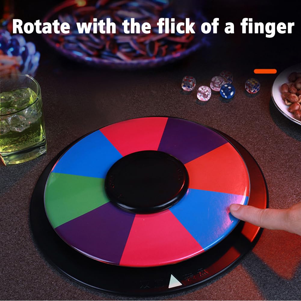 Roue De La Fortune 15cm à Personnaliser - Avec Marqueur Et Gomme, Pour Fêtes, Jeux - 4