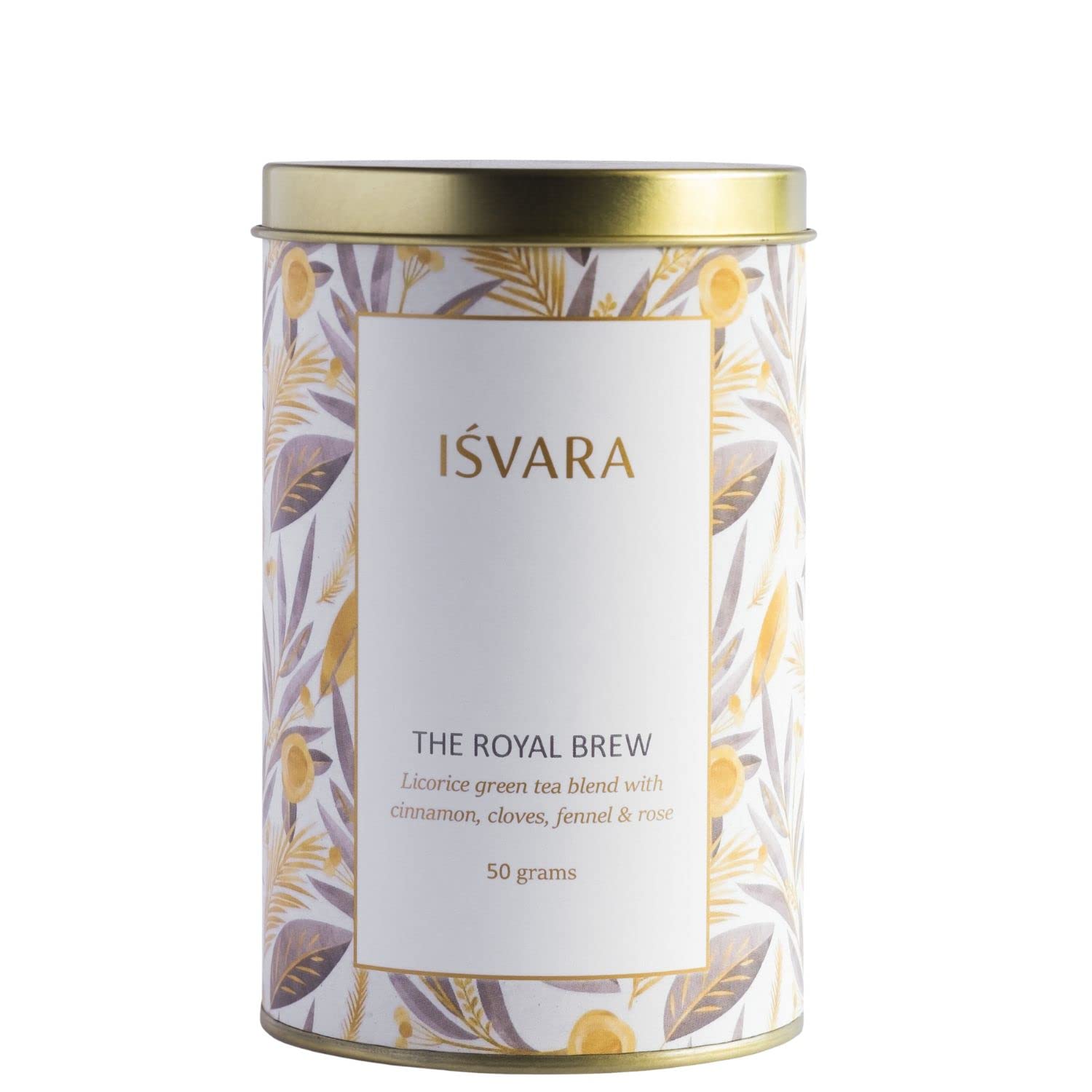 ISVARA Green Tea - The Royal Brew, Rose Green Tea, Darjeeling Green Tea, Cinnamon, Fennel Seeds, Rose Petals, Cloves, Fights Cold & Cough, Immunity Booster, Tummy Soother, 50 Gm - Loose Leaves (B0C37M5G2Z) Amazon Price History, Amazon Price Tracker