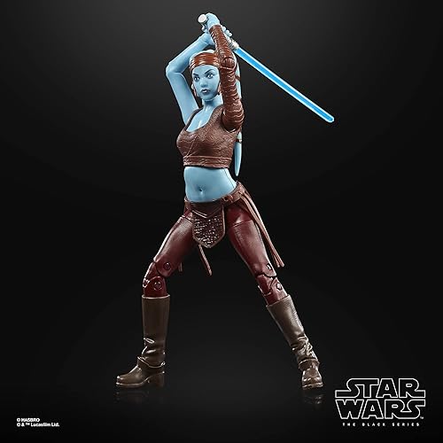 Miniatura 6 de STAR WARS The Black Series Aayla Secura - Figura de acción coleccionable de Aayla Secura de 6 pulgadas, juguetes para niños a partir de 4 años