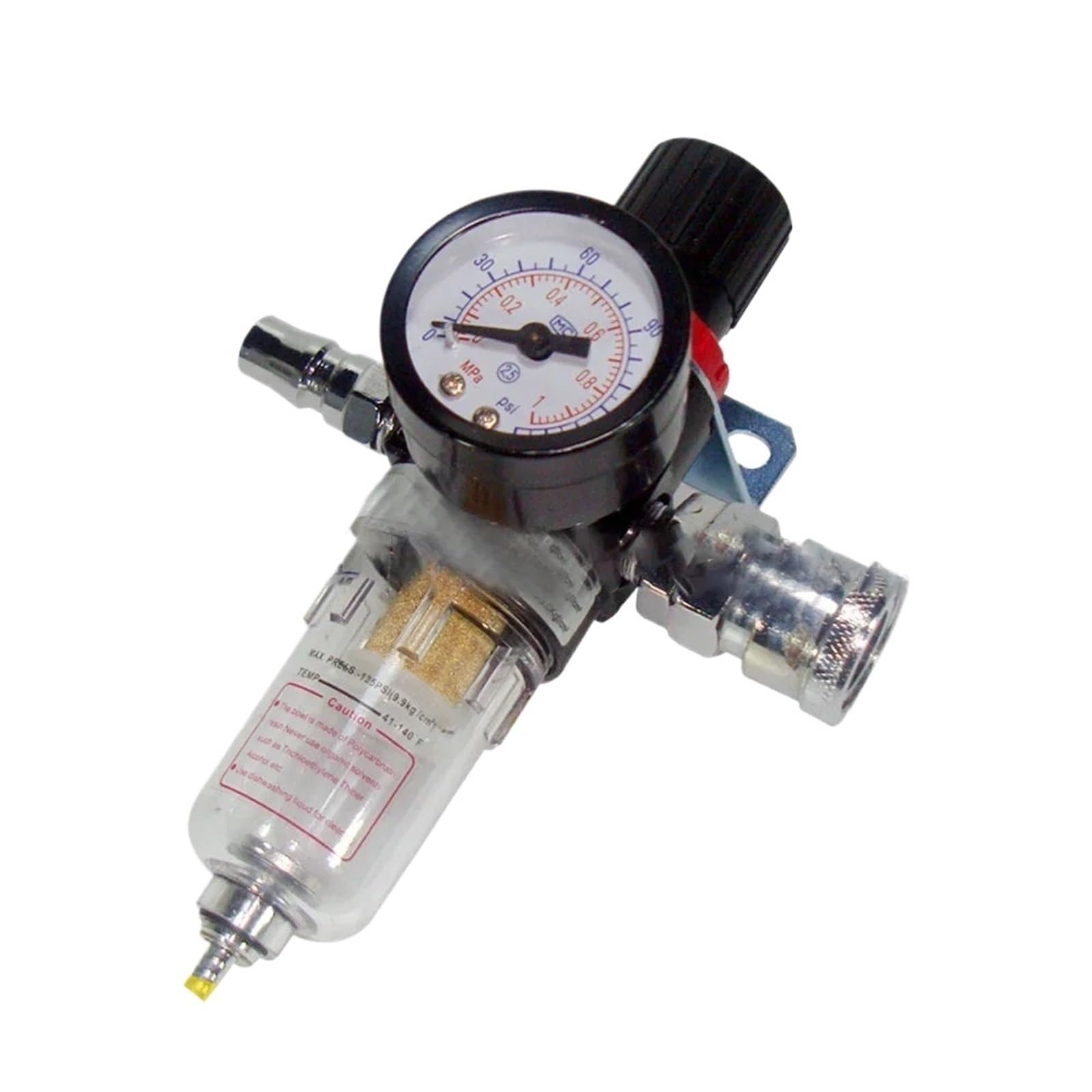 Séparateur d'eau compresseur AFR-2000 pour stopper l'humidité et régler la pression 1/4