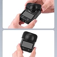 Vista 7 de Protector de lente de silicona para OSMO 360, tapa antipolvo y a prueba de arañazos con fácil instalación y extracción