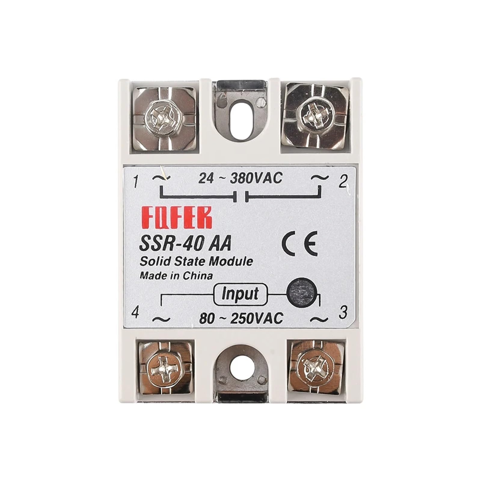 SSR-40AA relais statique AC AC 40A commutateur de commande de chauffage