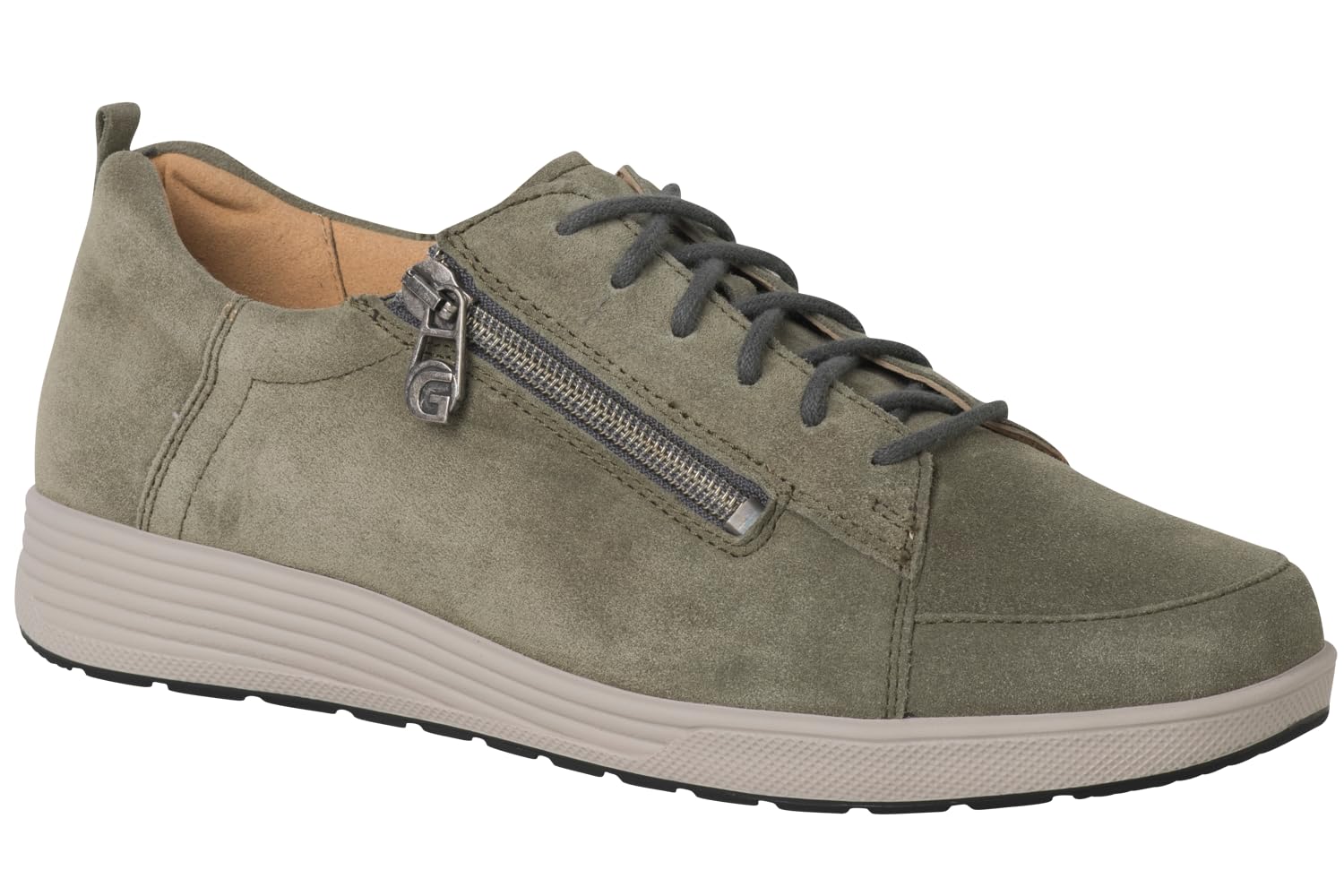 Ganter Klara Women's Trainers, Khaki, 42.5 EU X-Weit