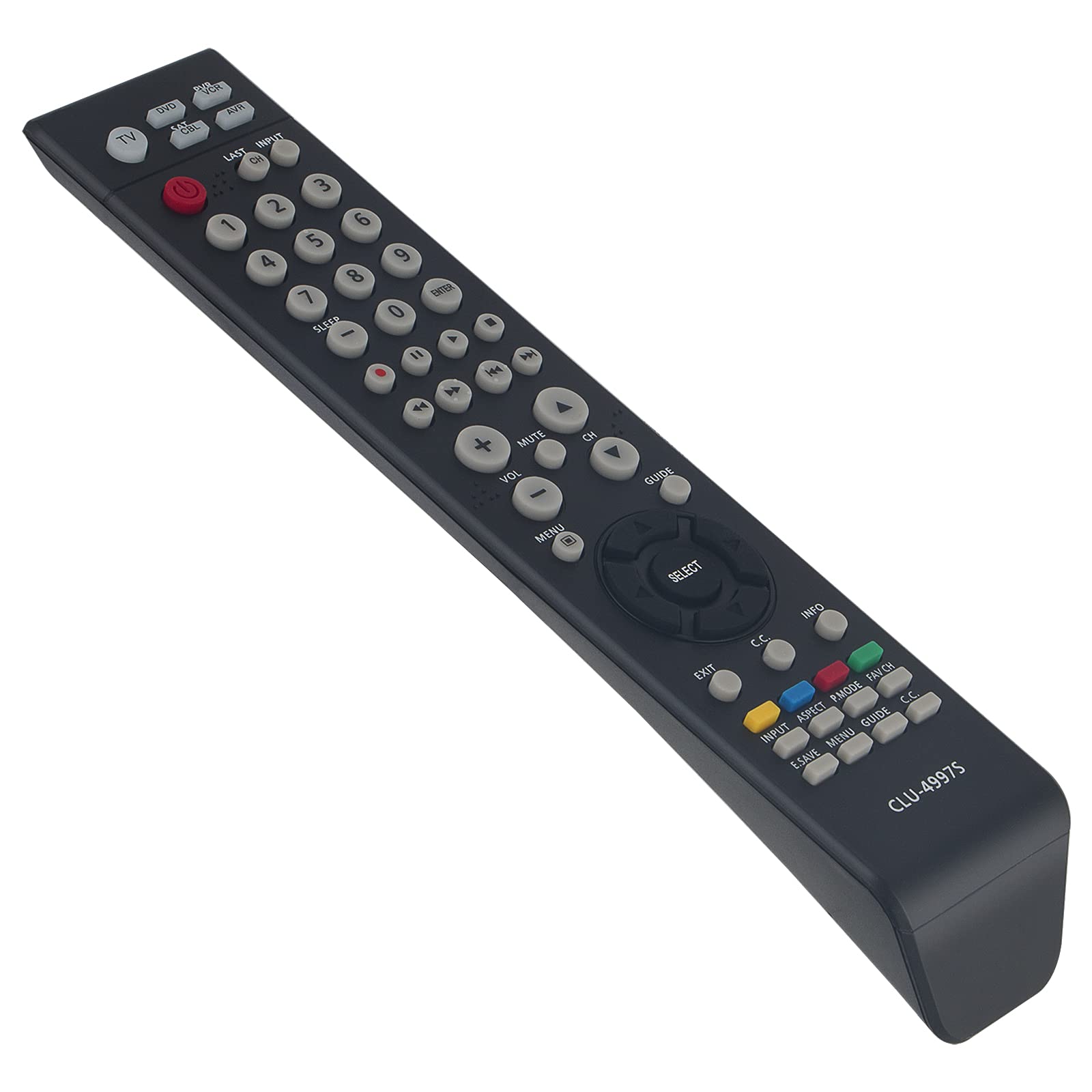CLU-4997S Replace Remote Control Fit for Hitachi TV L46S603 L55S604 L42S504 L46S604 L32S504 LE42S605 L55S603 CLU4997S L42S503 LE46S605